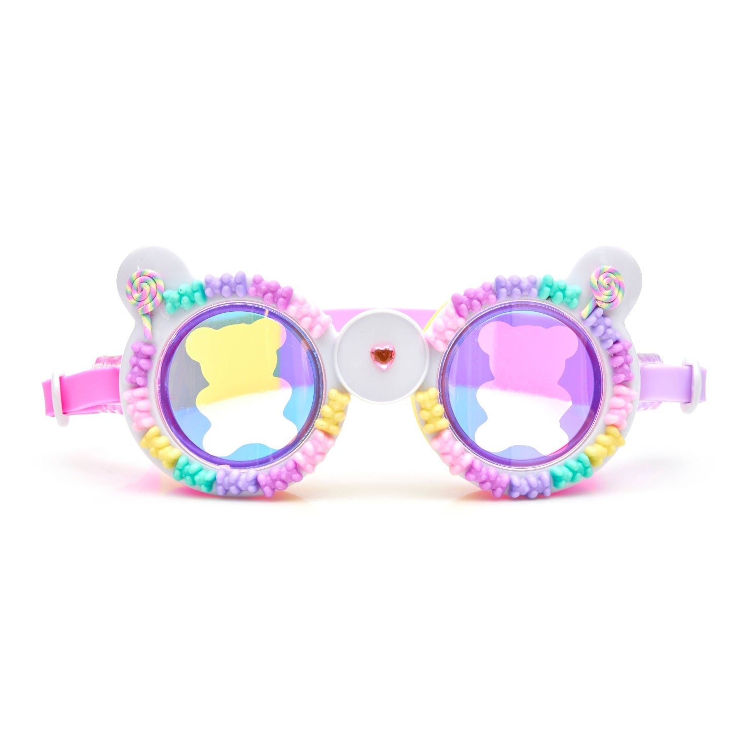 bears goggles on Bling2o Kids Swim Goggles - Lollipop Gummy Bear