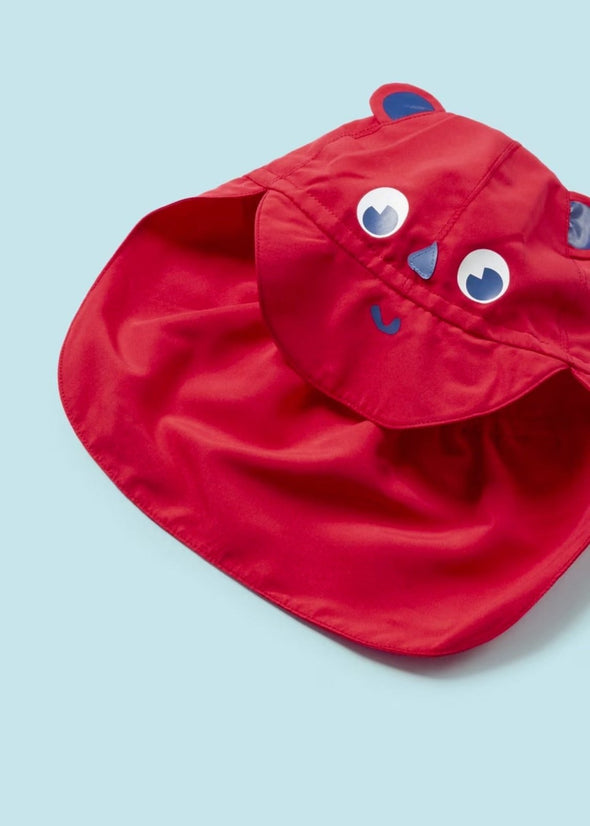 Mayoral Baby & Toddler Boys Red Animal Swim Trunks & Hat | HONEYPIEKIDS
