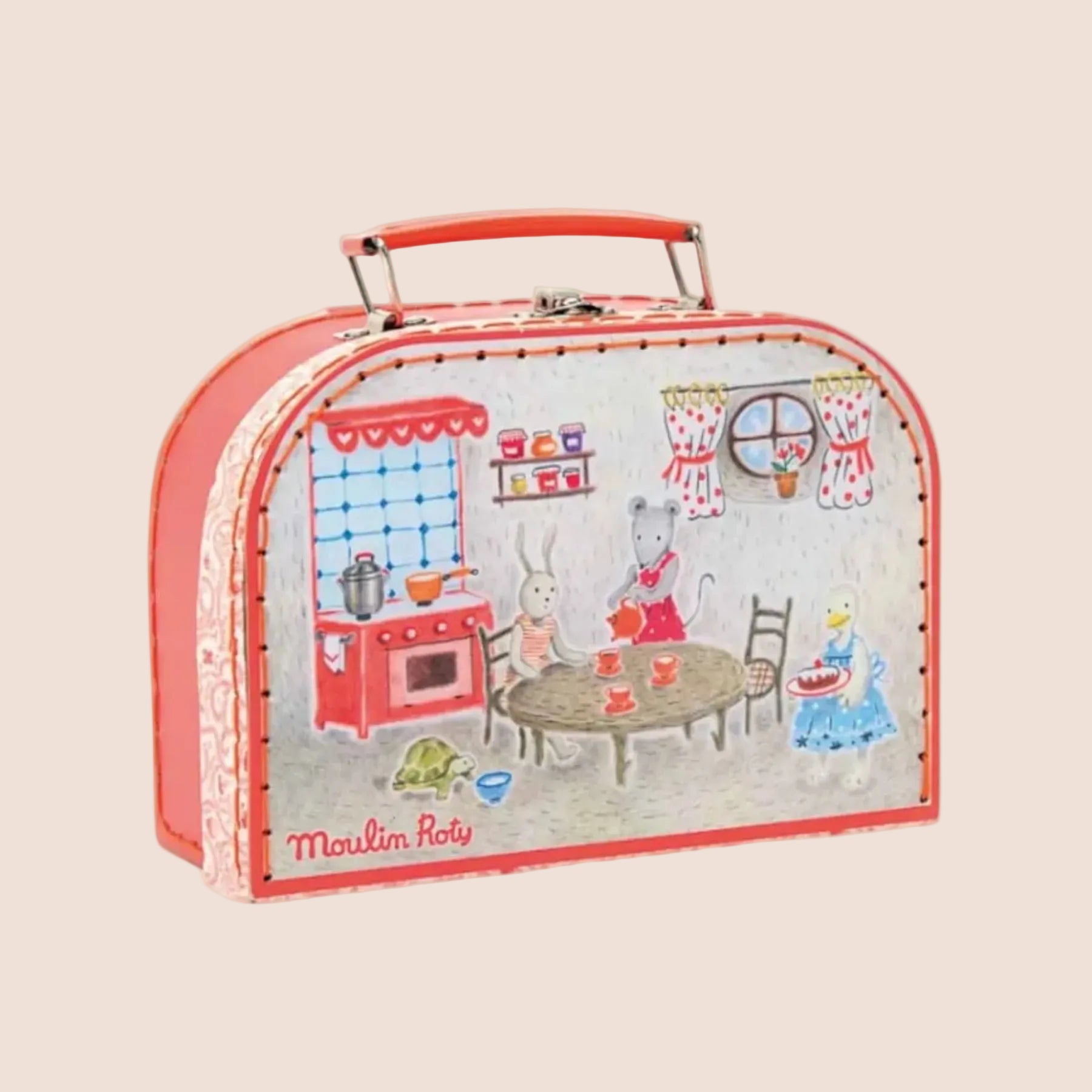 Moulin Roty The Big Family Ceramic Kids Tea Set | HONEYPIEKIDS
