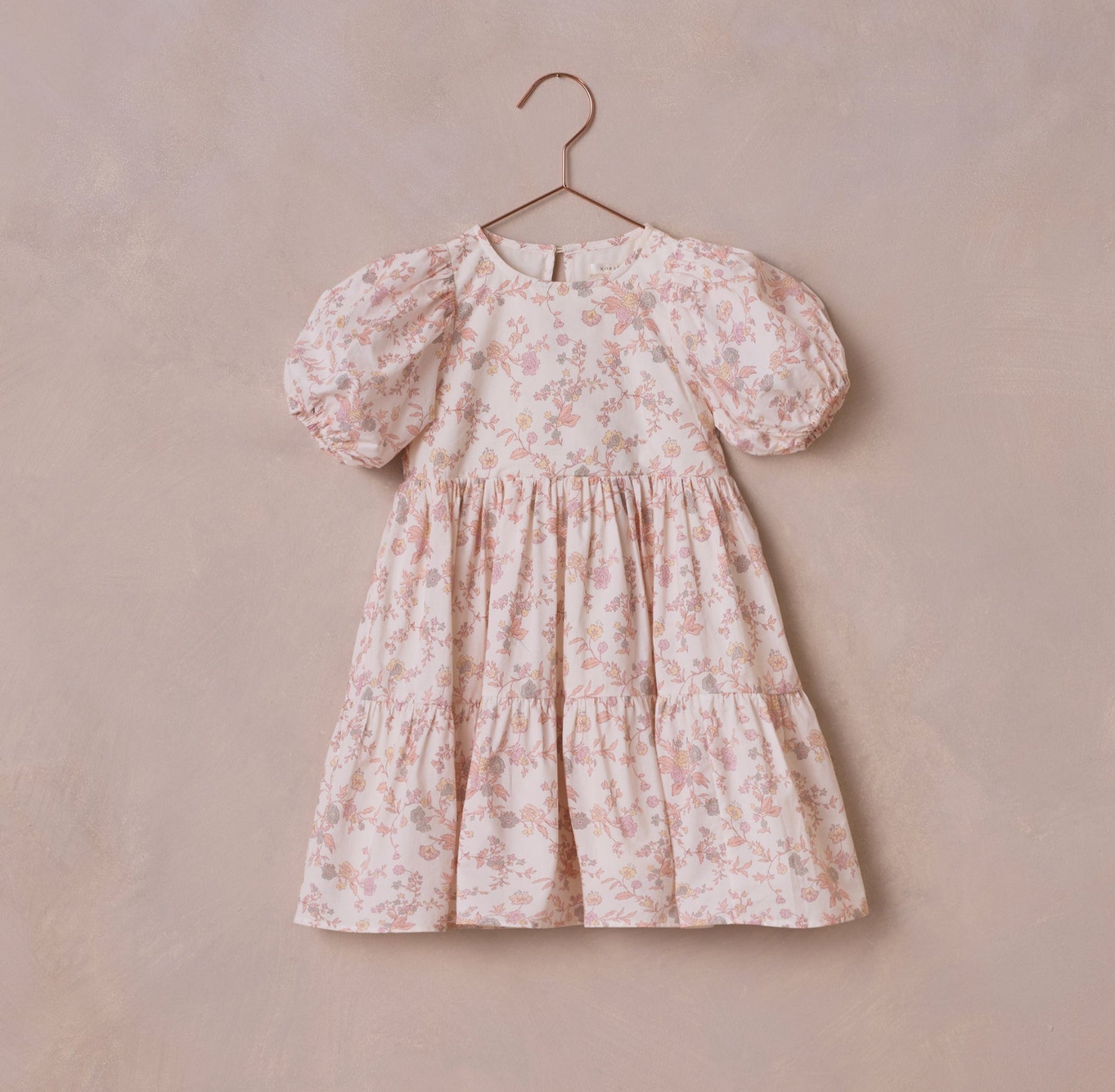 NoraLee Chloe Dress In Pastel Floral HONEYPIEKIDS