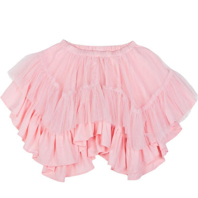 Paper Wings Girls Pink Tulle Layer Skirt | HONEYPIEKIDS | Kids Boutique Clothing