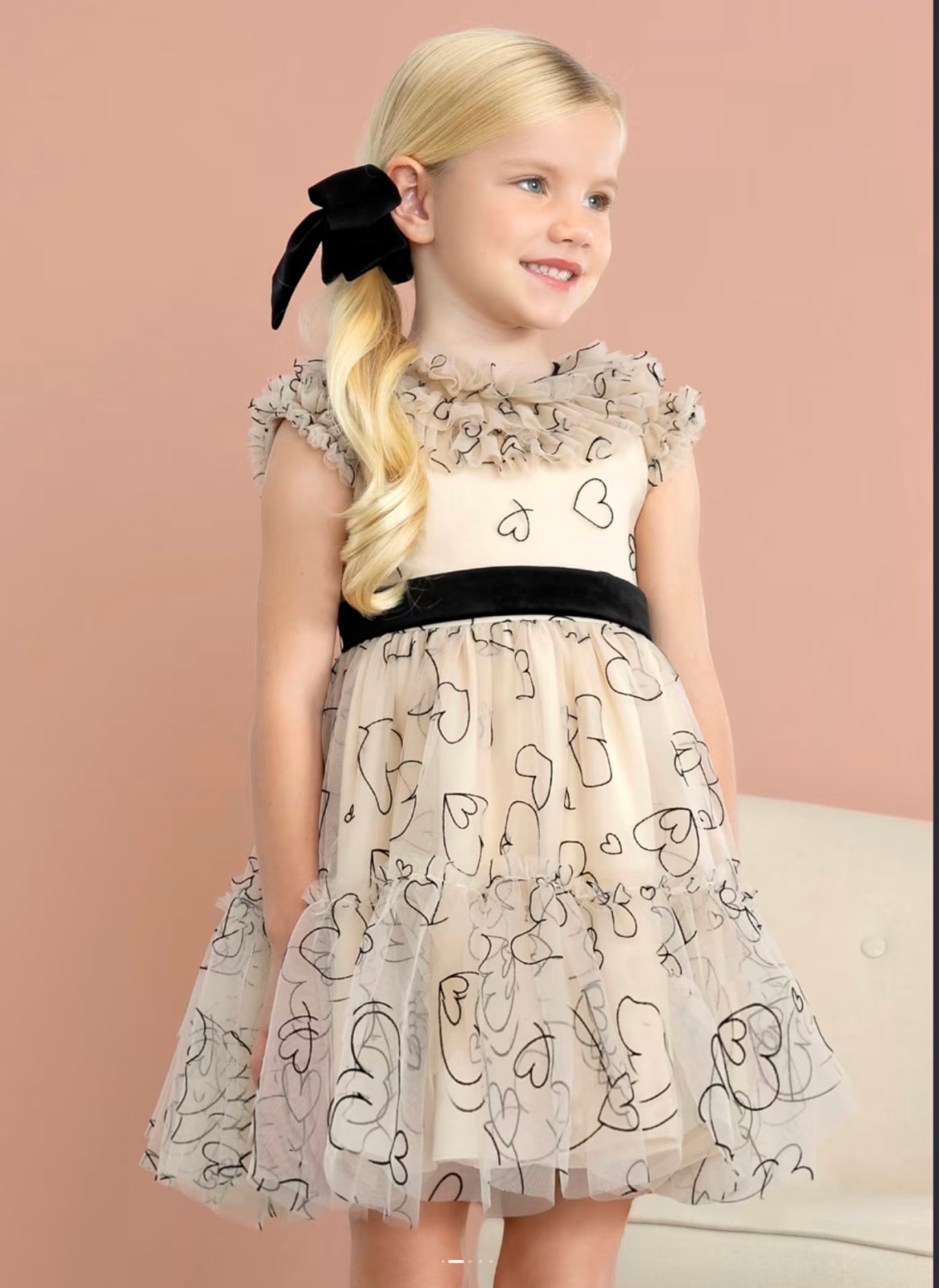 ABEL&LULA Dress 14 ANNI BEIGE Girl