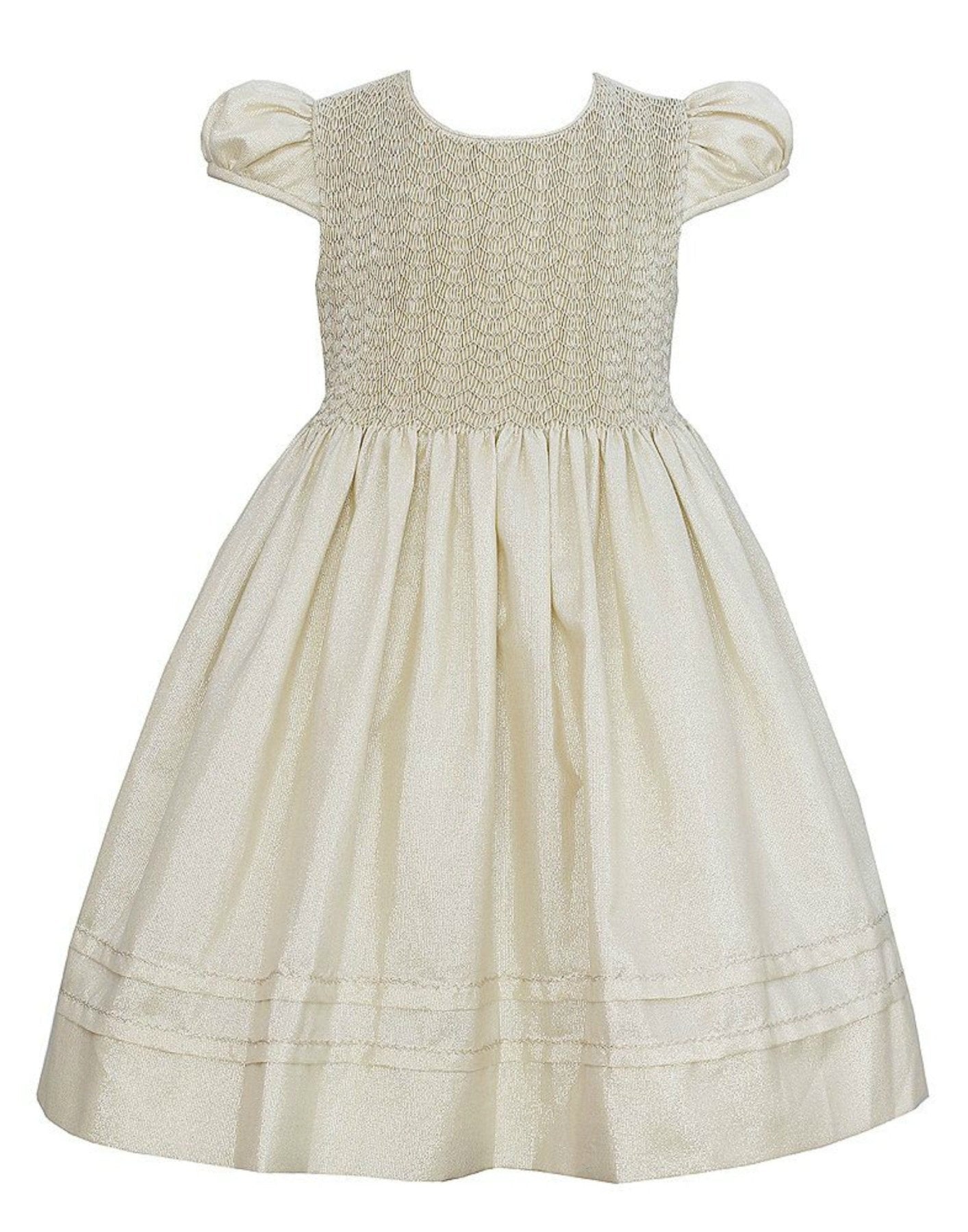 Anavini Girls Smocked Dress in Gold | HONEYPIEKIDS | Kids Dresses 5 Anavini Girls Smocked Dress in Gold | HONEYPIEKIDS | Kids Dresses 5