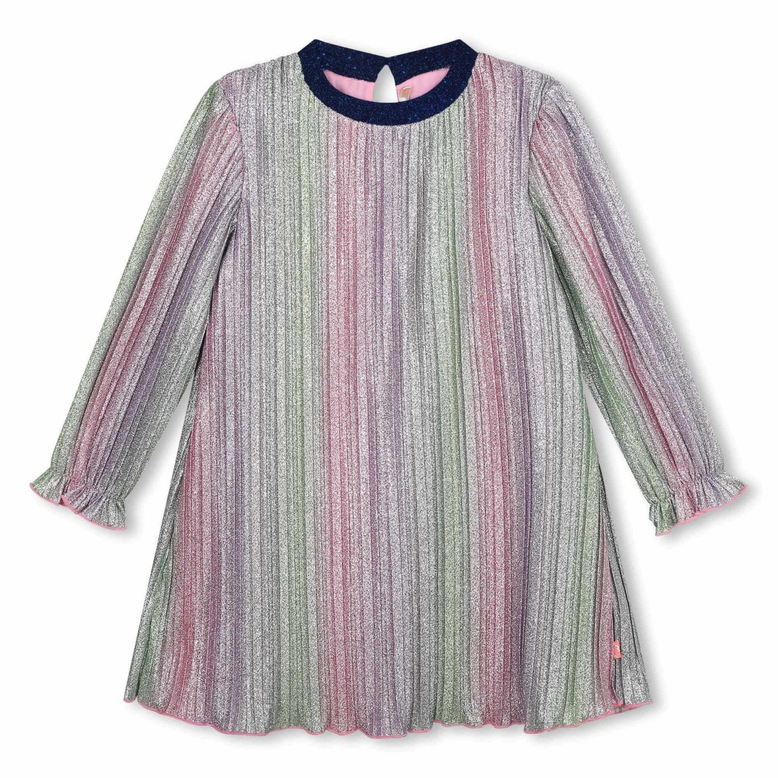 Billieblush Metallic Ombre Pleated Dress