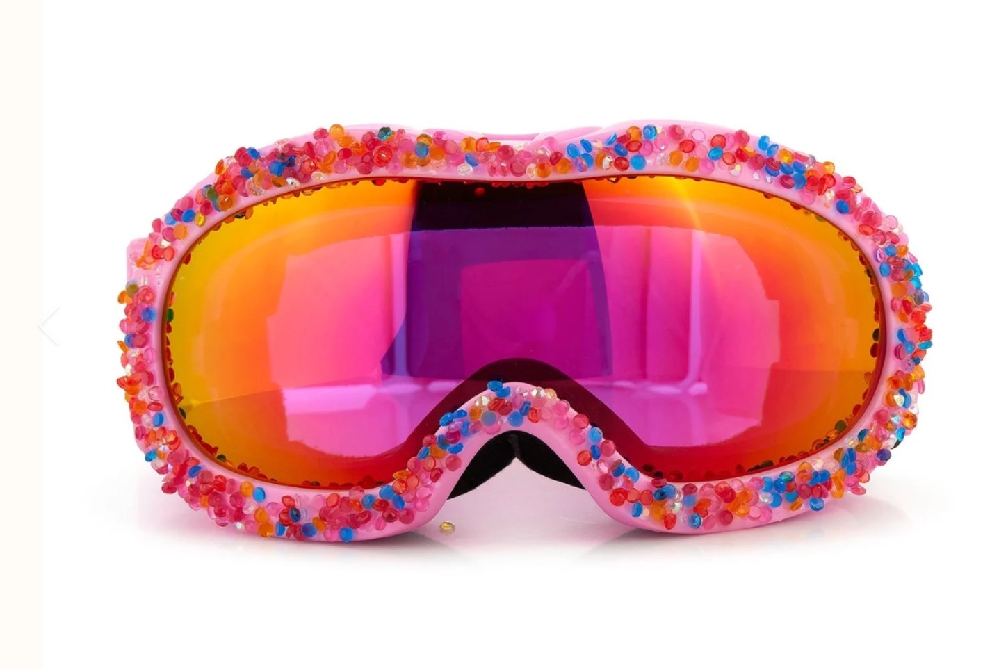 Bling2o Girls Swirls Of White Ski and Snow Mask | HONEYPIEKIDS
