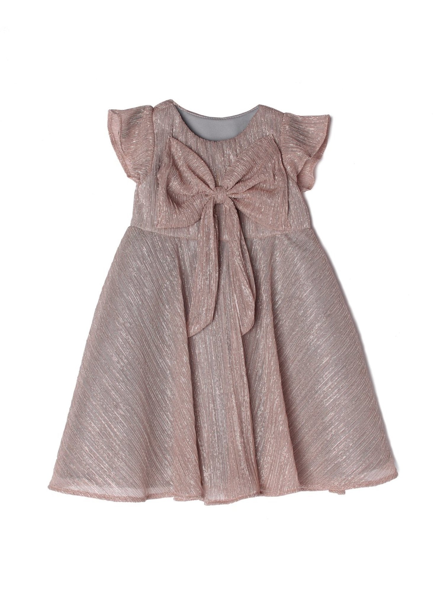 Isobella and Chloe Dazzling Darling Rose Gold Bow Dress | HONEYPIEKIDS 6X Isobella and Chloe Dazzling Darling Rose Gold Bow Dress | HONEYPIEKIDS 6X