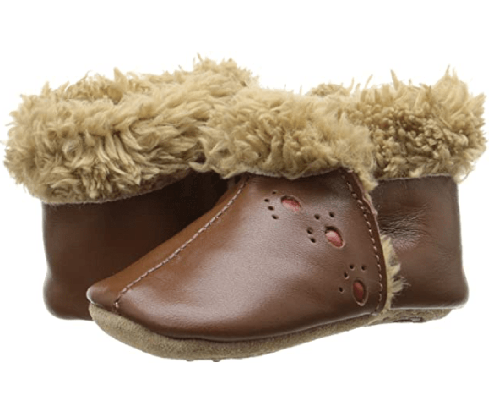 Livie & Luca Hedgie Hedgehog Brown Red Shoes 8 Leather  Livie & Luca Hedgies display picture 1