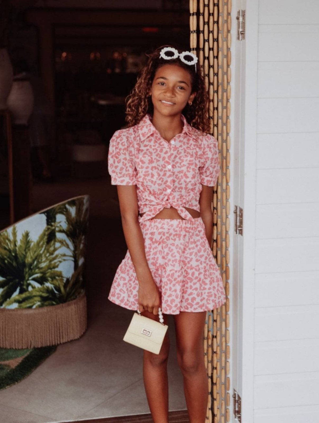 Kids Leopard Overall Skirt Skirt Animal Print Clothes Kids Girls