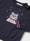 HONEYPIEKIDS | Mayoral Baby & Toddler Boys Astronaut Bear Sweater & Pants Set