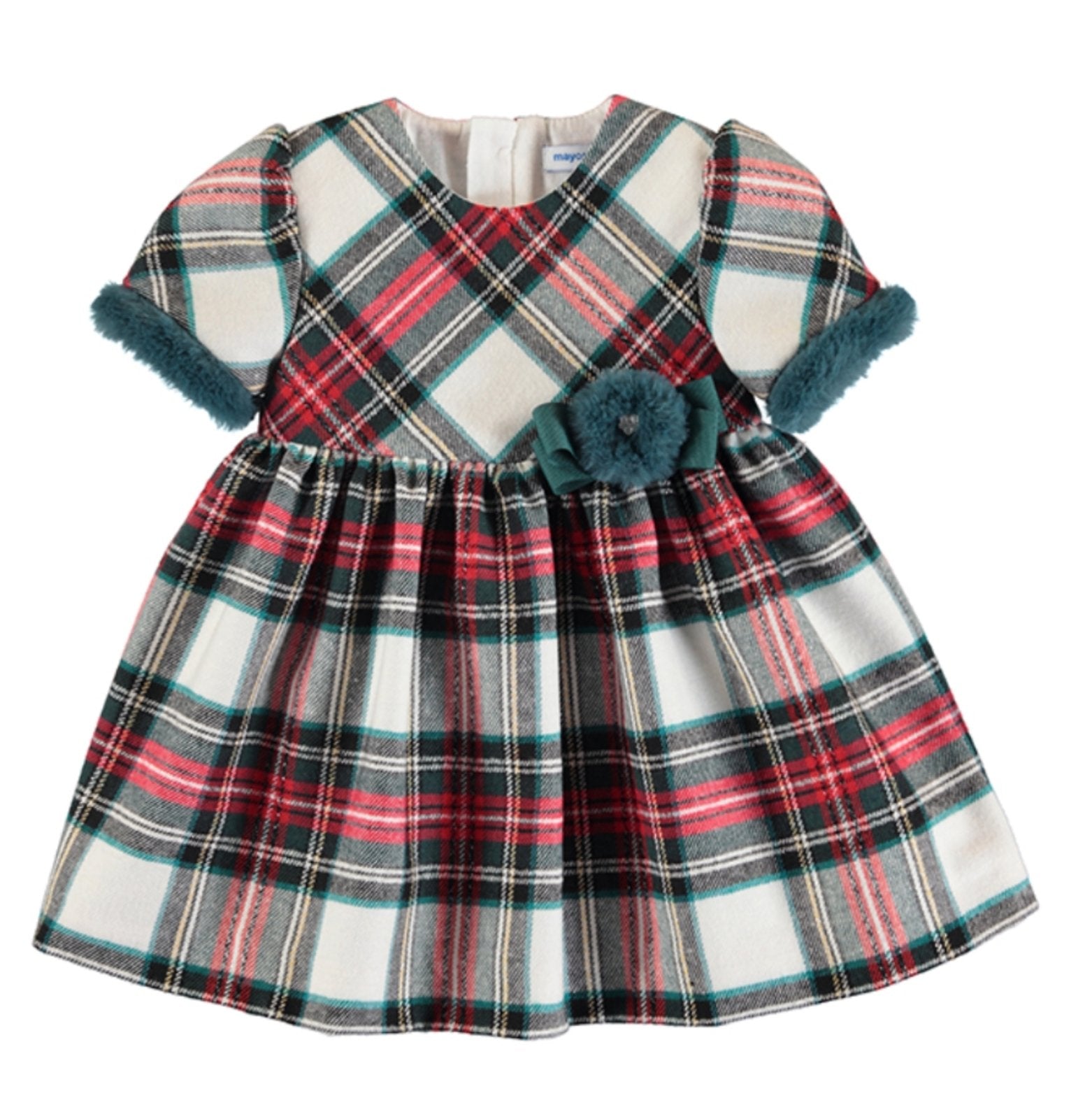 Mayoral Baby & Toddler Girls Holiday Red Plaid Dress | HONEYPIEKIDS Mayoral Baby & Toddler Girls Holiday Red Plaid Dress | HONEYPIEKIDS