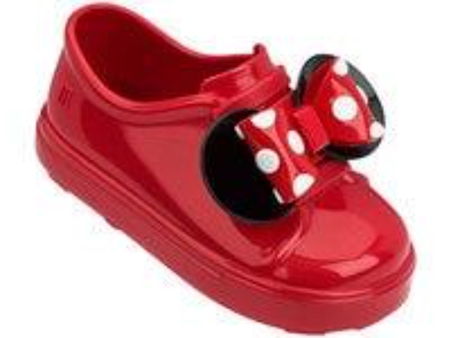 Mini Melissa Girls Minnie Mouse RED Slip-On Sneakers HONEYPIEKIDS