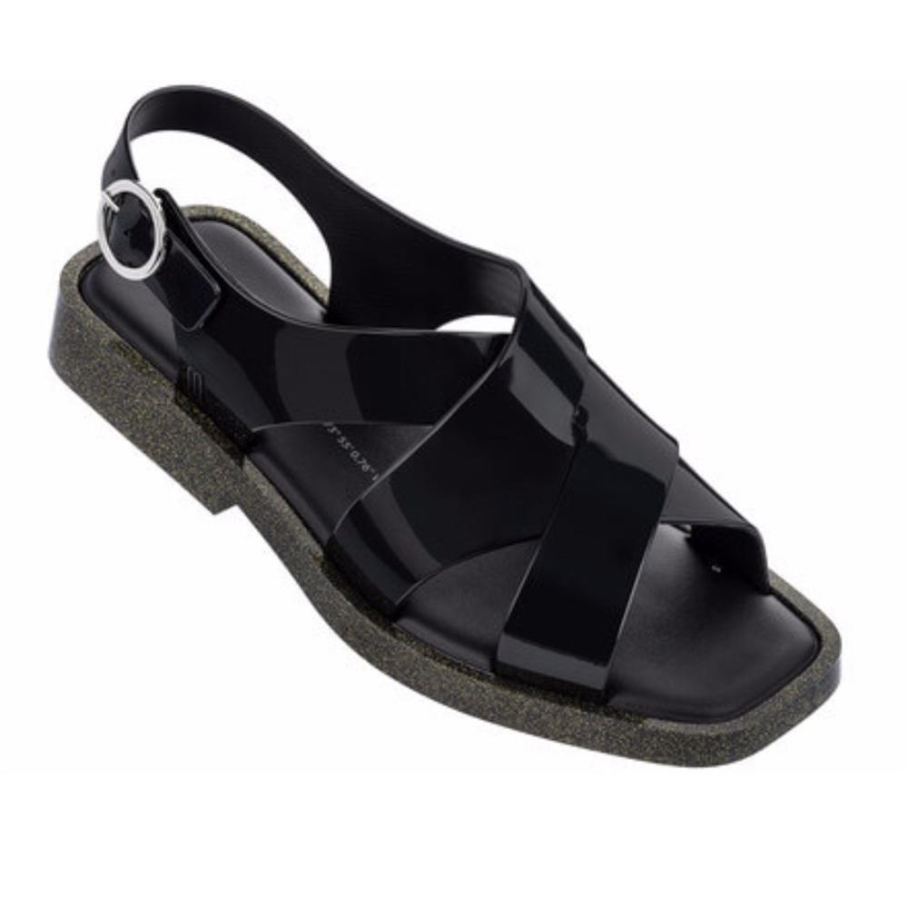 Melissa Woman's Melrose BLACK Sandal | HONEYPIEKIDS