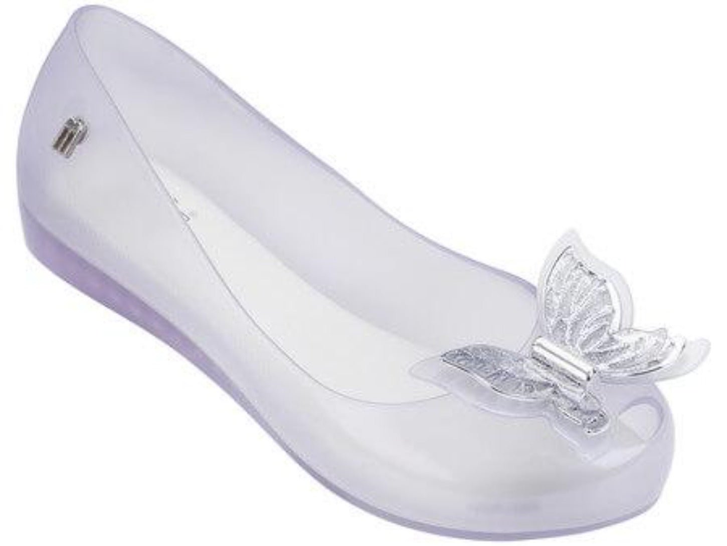 Mini Melissa Ultragirl Pearl Lilac Butterfly Shoes | HONEYPIEKIDS