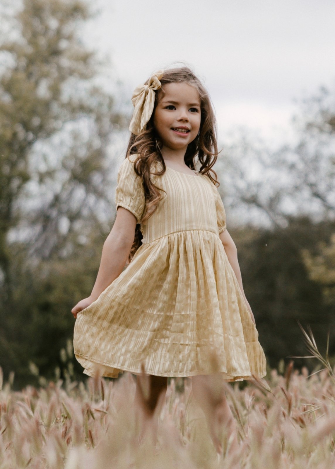 NoraLee Girls Lemon Metallic Luisa Dress | HONEYPIEKIDS 12 M NoraLee Girls Lemon Metallic Luisa Dress | HONEYPIEKIDS 12 M