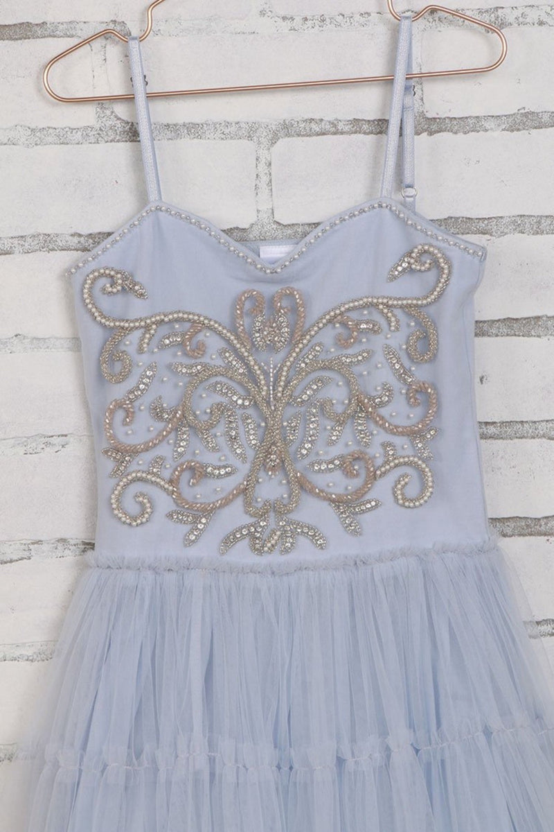 Kylee white High Low Dress by ooh la la couture