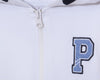 Patachou Baby & Toddler Boys White Logo Zip Up Hooded Jacket | HONEYPIEKIDS | Kids Boutique Clothing