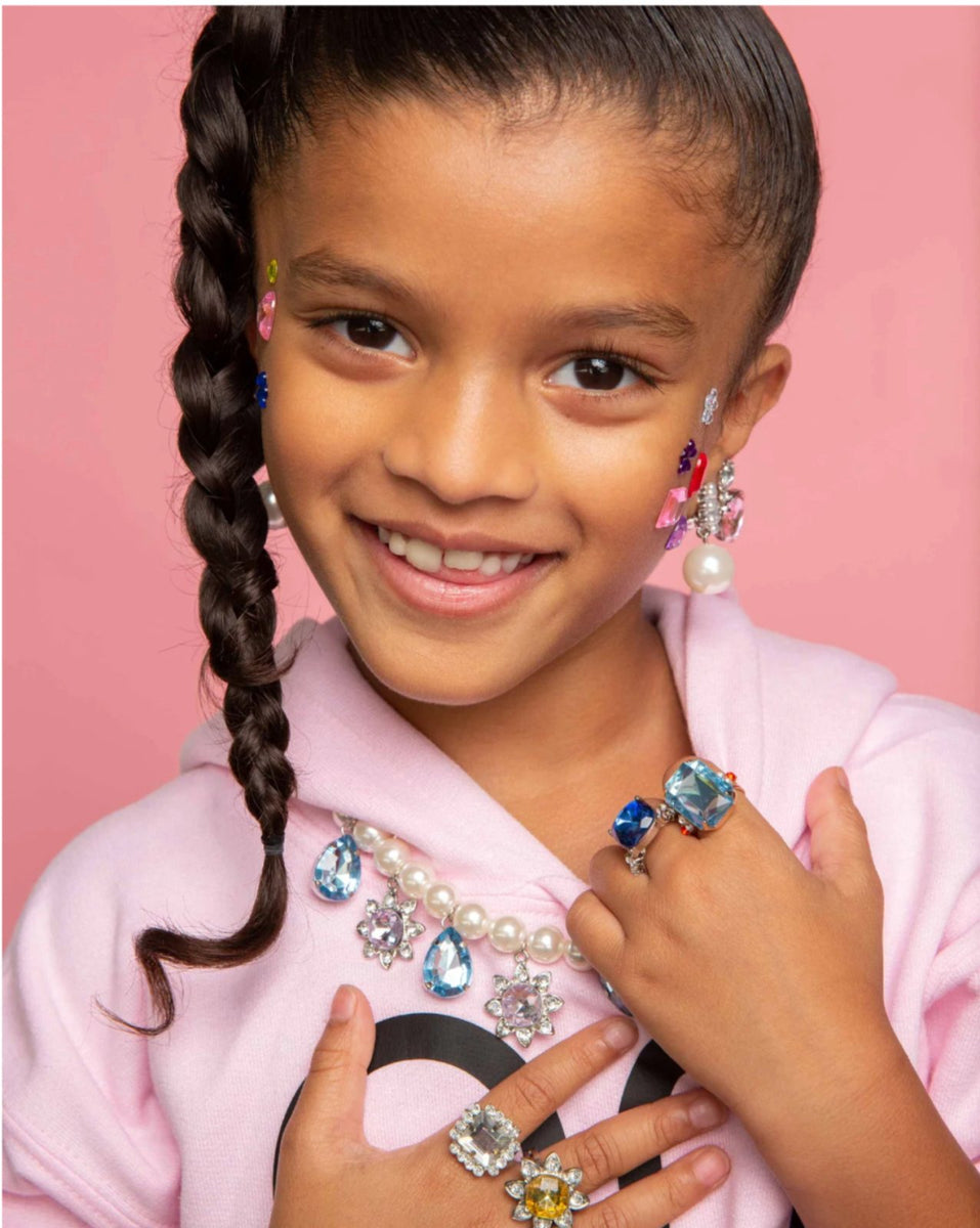 Super Smalls Pink & Blue Necklace Set
