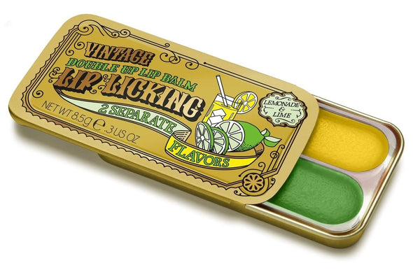 Tinte Vintage Slider Tin Flavored DOUBLE UP Lip Balm | HONEYPIEKIDS | Worldwide Shipping