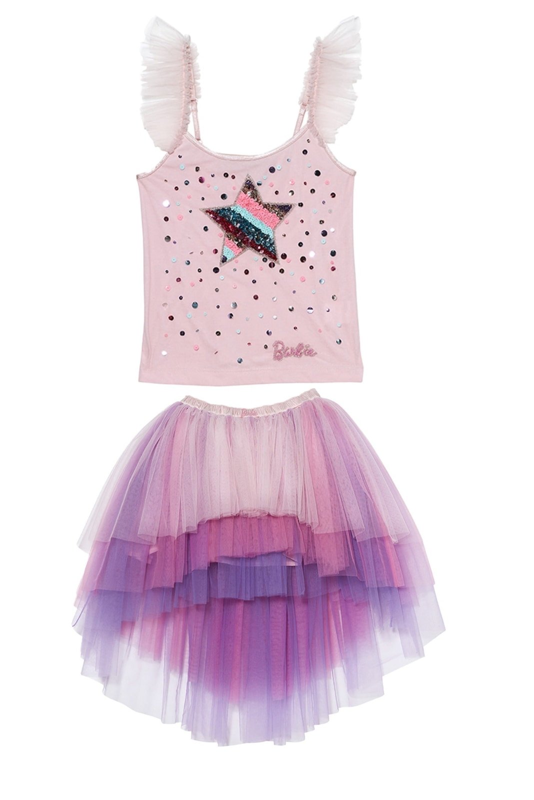 Tutu Du Monde BARBIE Star Dazzle Top Ra Ra Tutu Skirt HONEYPIEKIDS