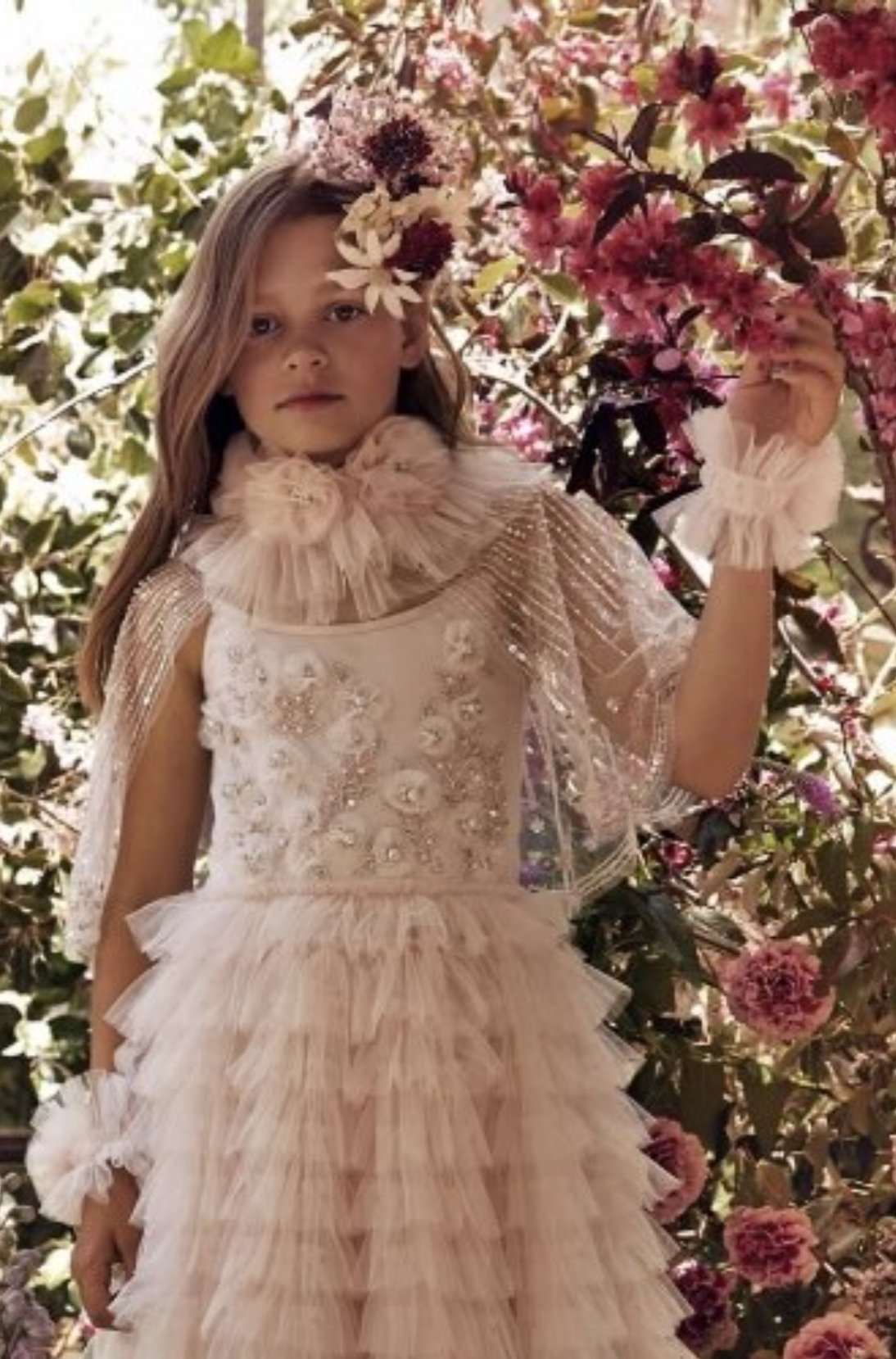 Tutu du Monde Corsage Wrist Cuffs Milk
