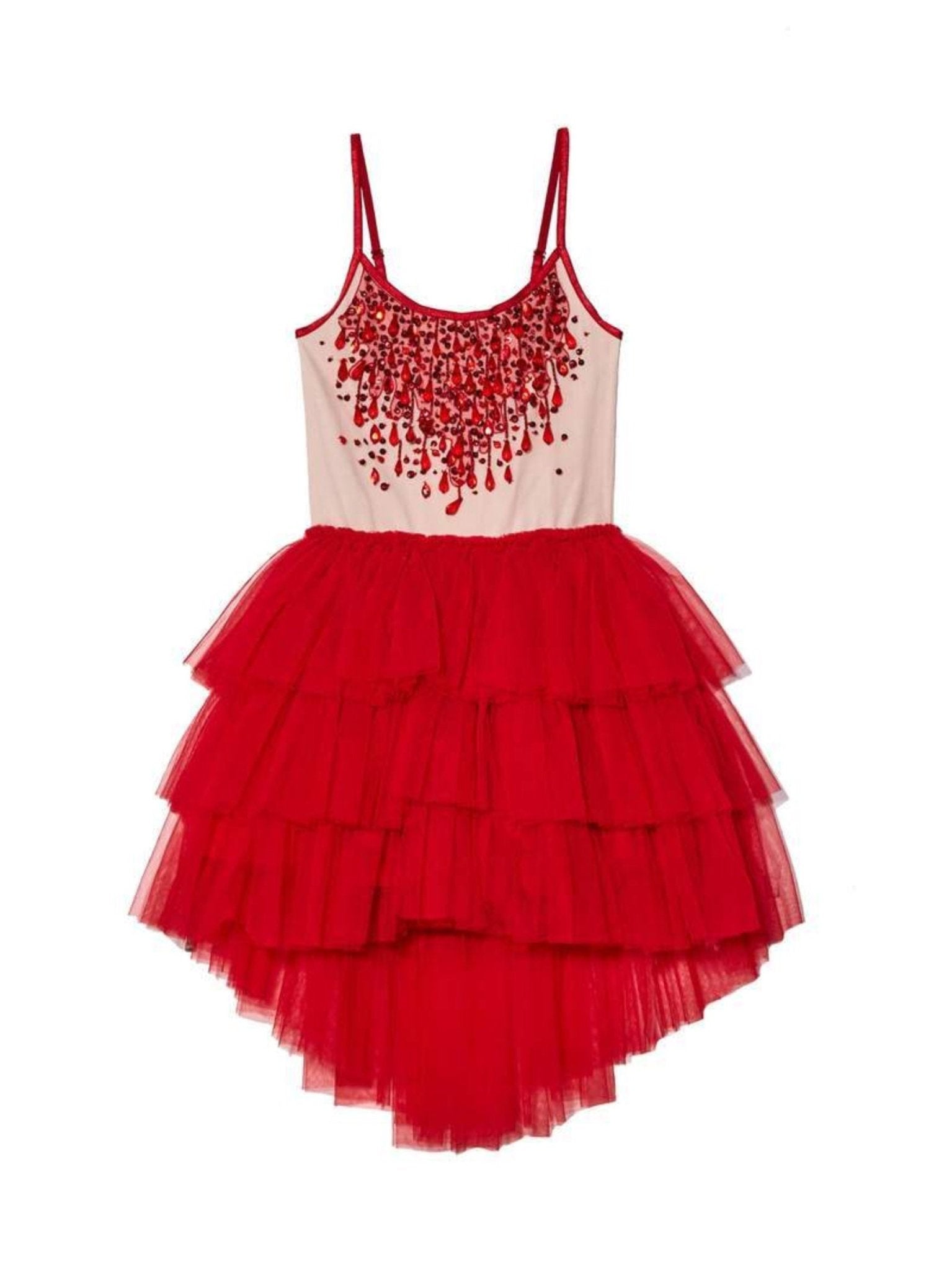 red dress with tutu Tutu du Monde Blood Thirsty Tutu Dress Poison Apple