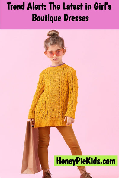 Trend Alert: Discover the Latest Trends in Girl's Boutique Dresses - Honeypiekids