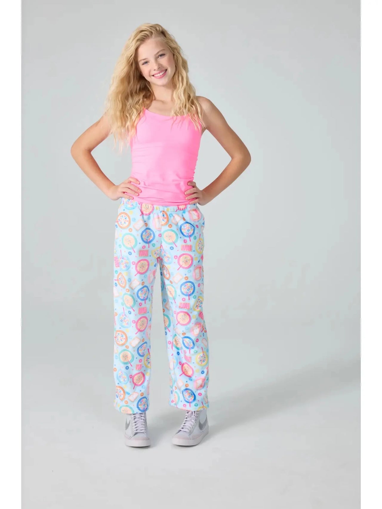 CANDY PINK GIRLS FLEECE PAJAMAS | HONEYPIEKIDS | Kids Boutique Clothing