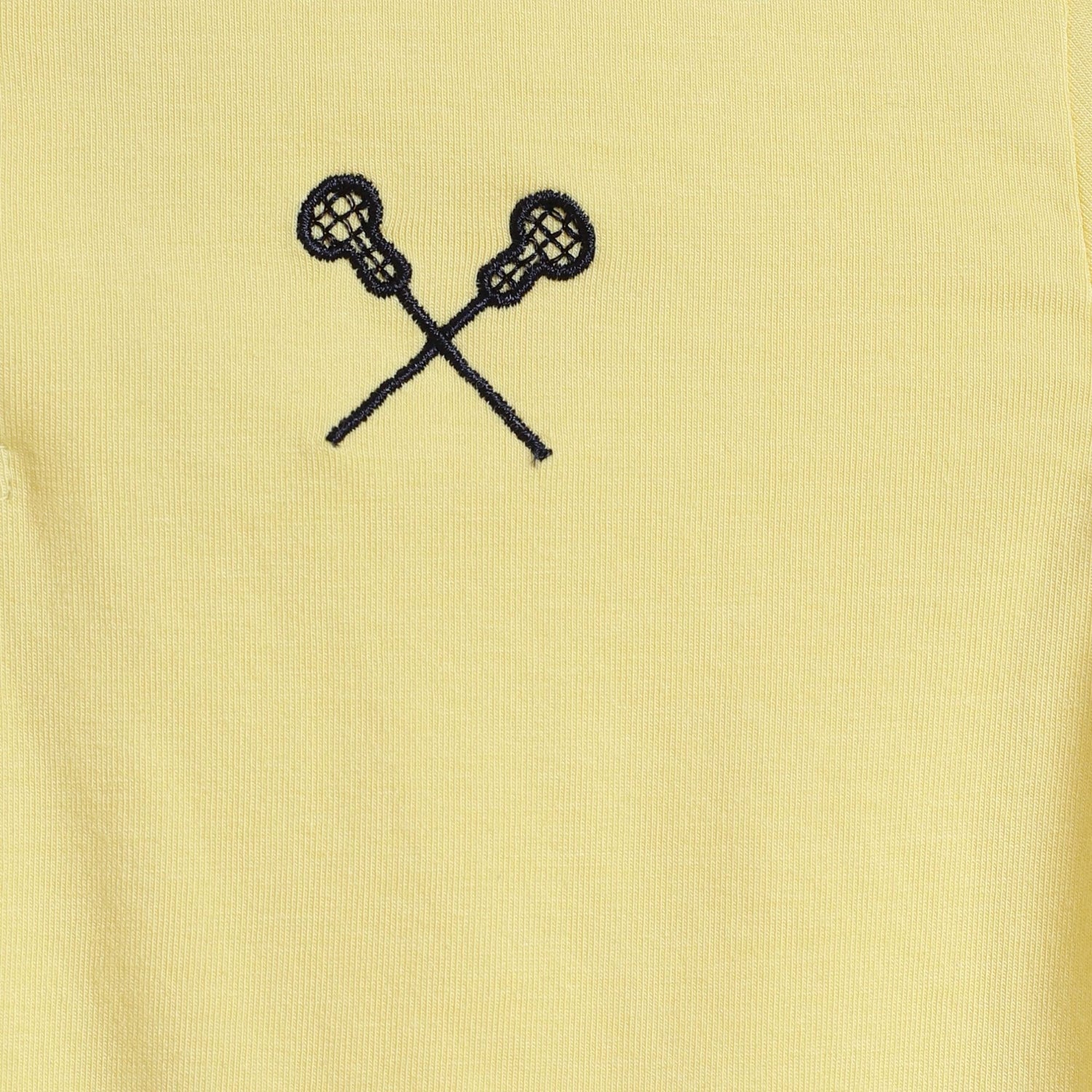 Pedal Boys Lacrosse Polo - Pale Yellow | HONEYPIEKIDS