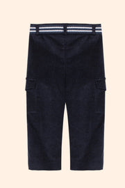 Patachou Boys Navy Blue Corduroy Pants | HONEYPIEKIDS