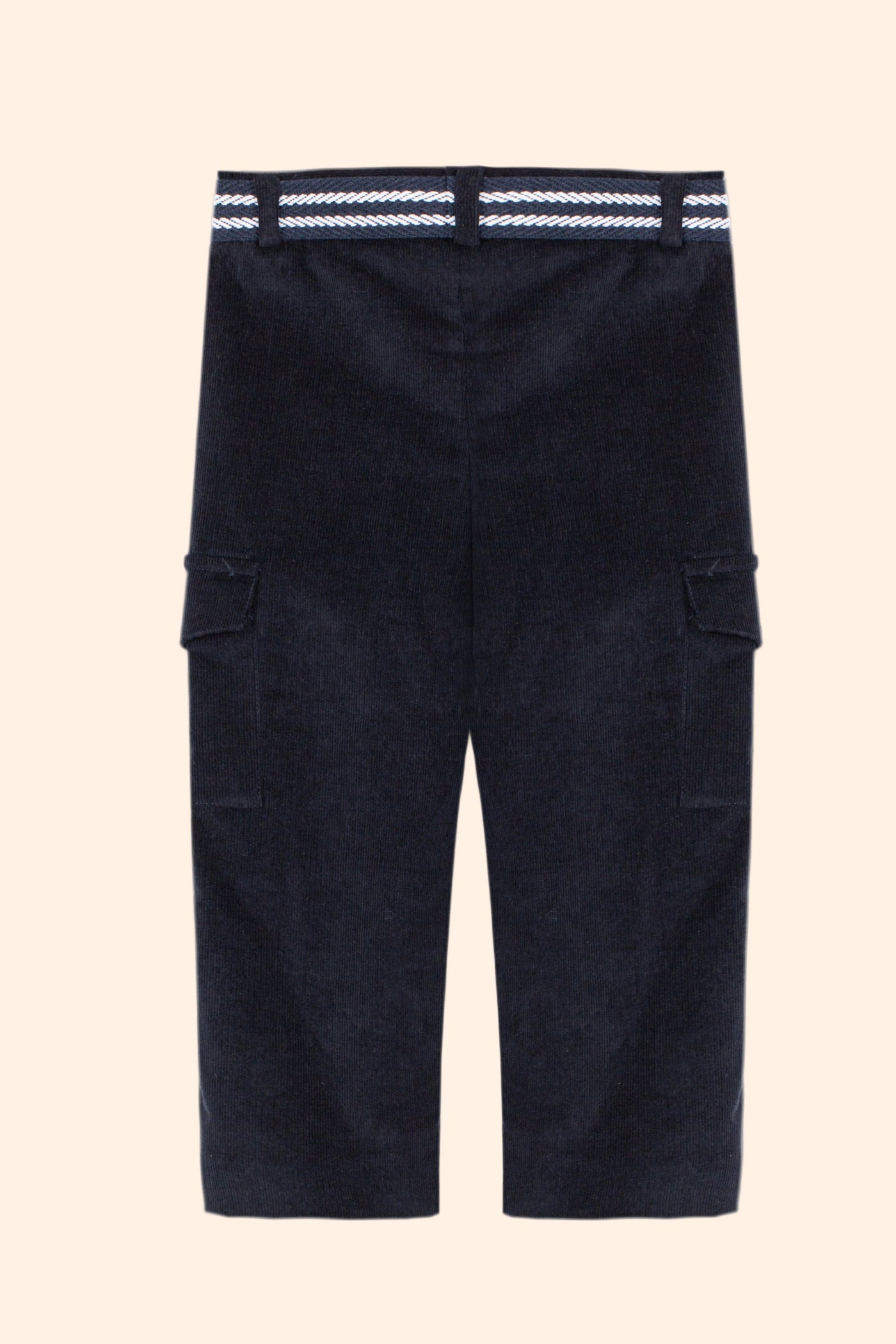 Patachou Boys Navy Blue Corduroy Pants | HONEYPIEKIDS