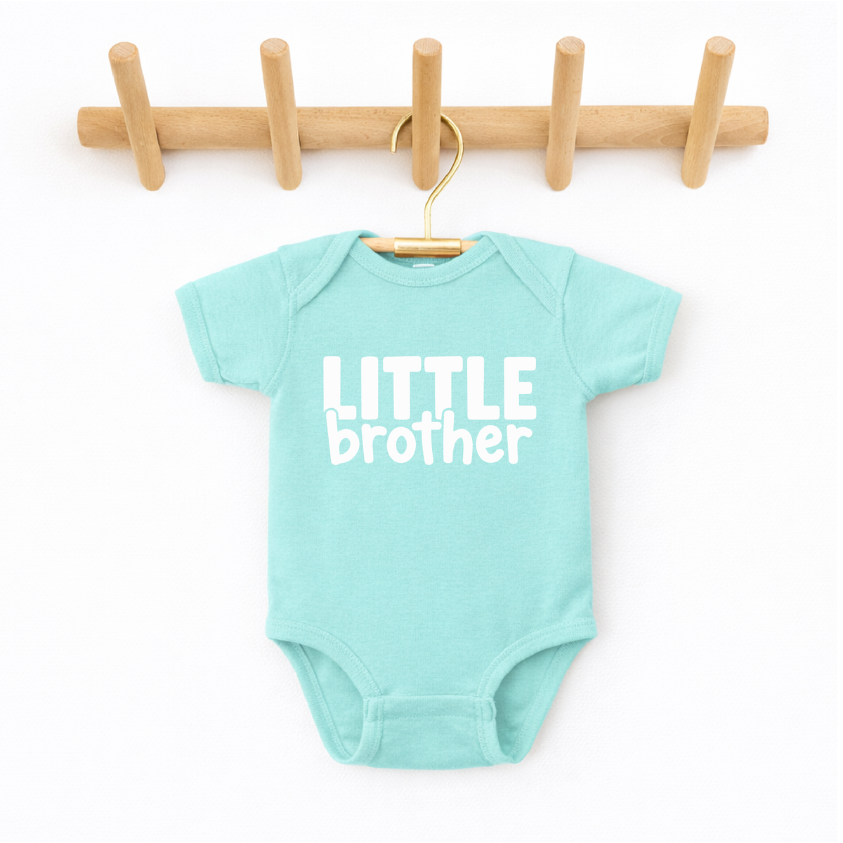 Bump & Beyond Designs - Little Brother Baby Boy Onesie | HONEYPIEKIDS 