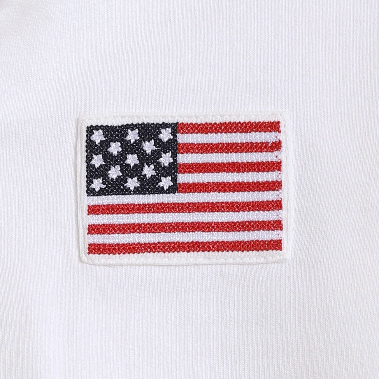 Pedal Boys Americana Quarter Zip Sweater - White |  HONEYPIEKIDS