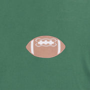 Angel Dear French Terry Varsity Football Sweatshirt - GREEN | HONEYPIEKIDS