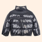 Billieblush Girls Disco Ball Puffer Jacket | HONEYPIEKIDS