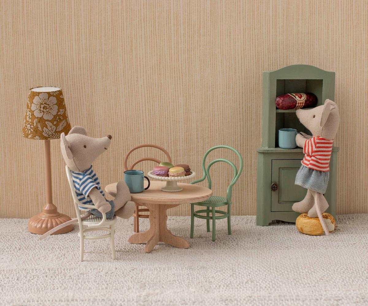 Maileg Café Set, Mouse, Small - Off White | HONEYPIEKIDS.COM