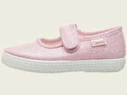 Cienta Mary Jane Shoes in Pink Sparkle - 56013-42 | HONEYPIEKIDS