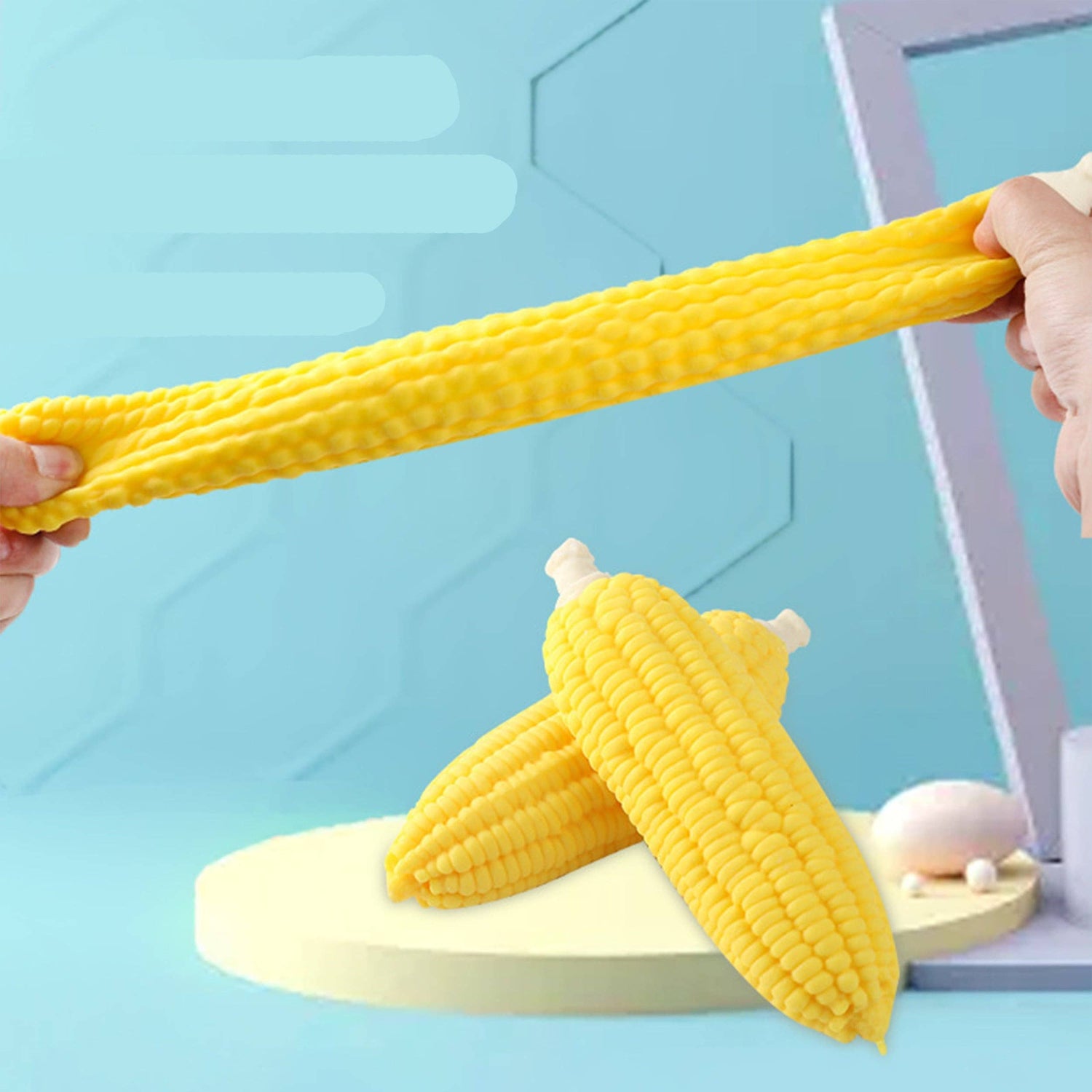 Corn on the Cob Squishy Fidget Toy | HONEYPIEKIDS