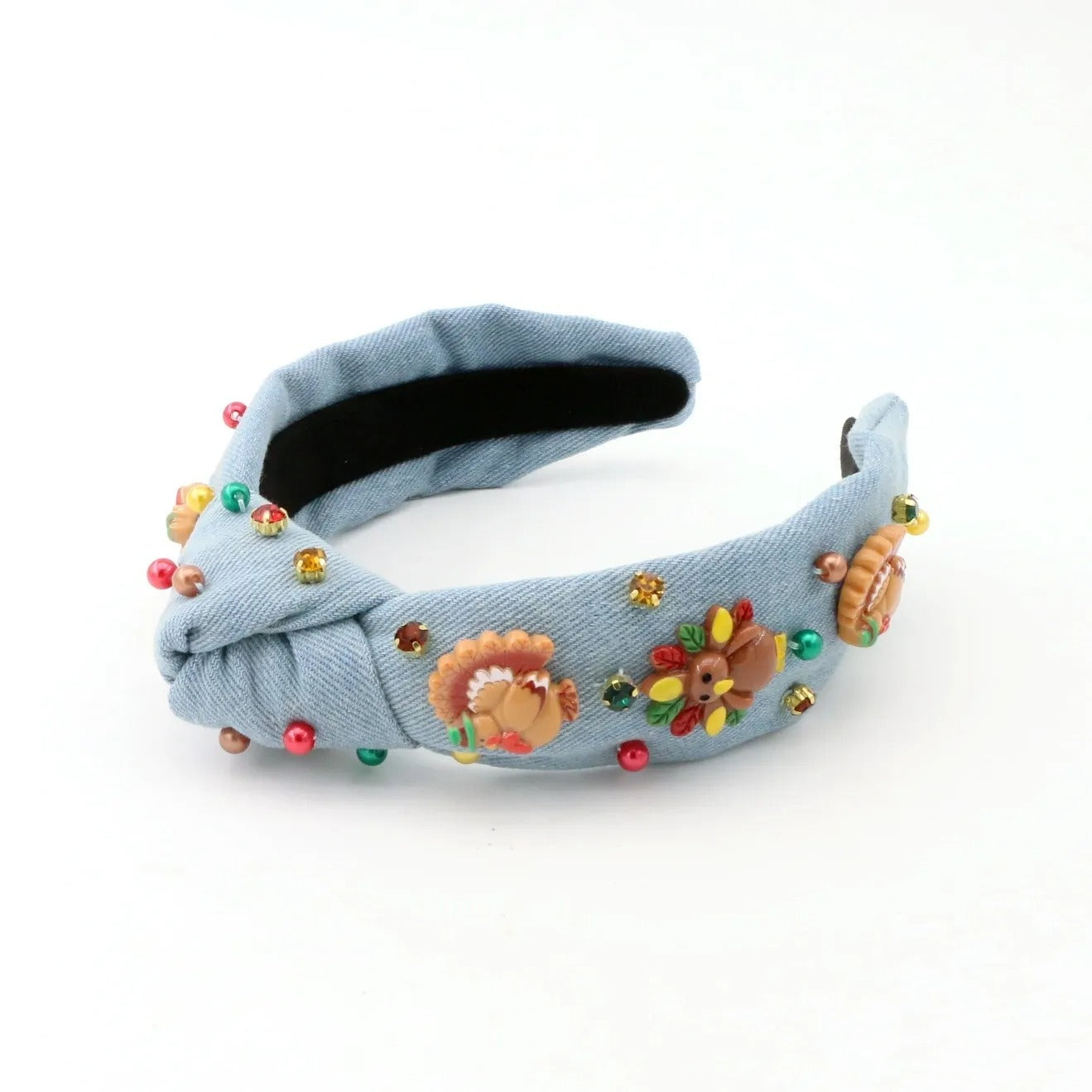Poppyland Turkey Day Headband | HONEYPIEKIDS