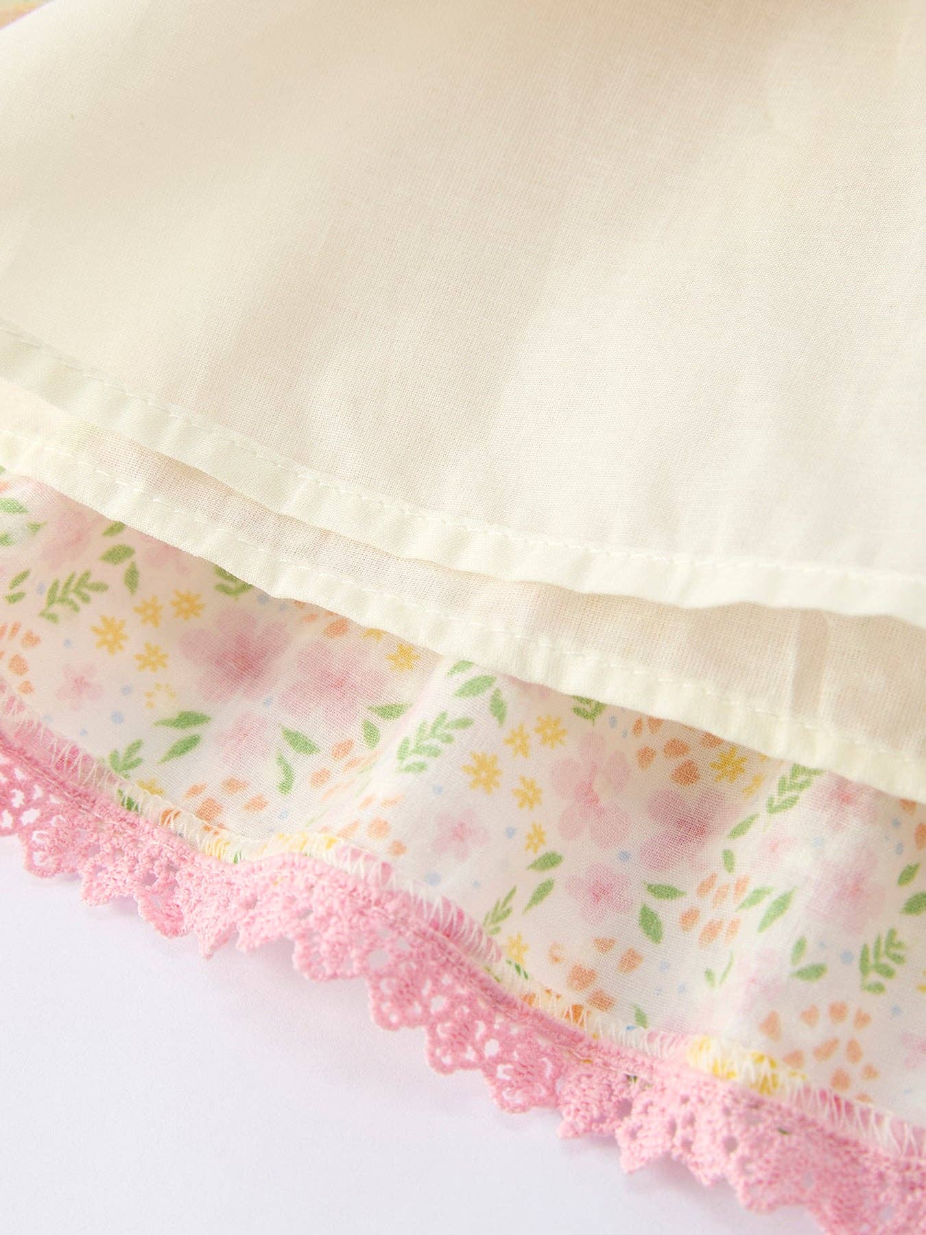 Garden Party Ruffle Dress and Straw Hat Set | HONEYPIEKIDS