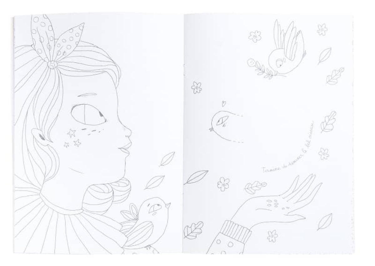 HONEYPIEKIDS | Moulin Roty, The Parisiennes Coloring Book