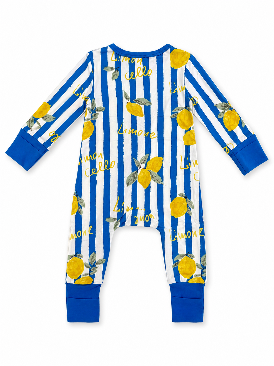 Lemon Classico Baby Boys 2-Way Zip Romper | HONEYPIEKIDS