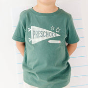 HONEYPIEKIDS | Boys Preschool Pennant First Day of School Shirt