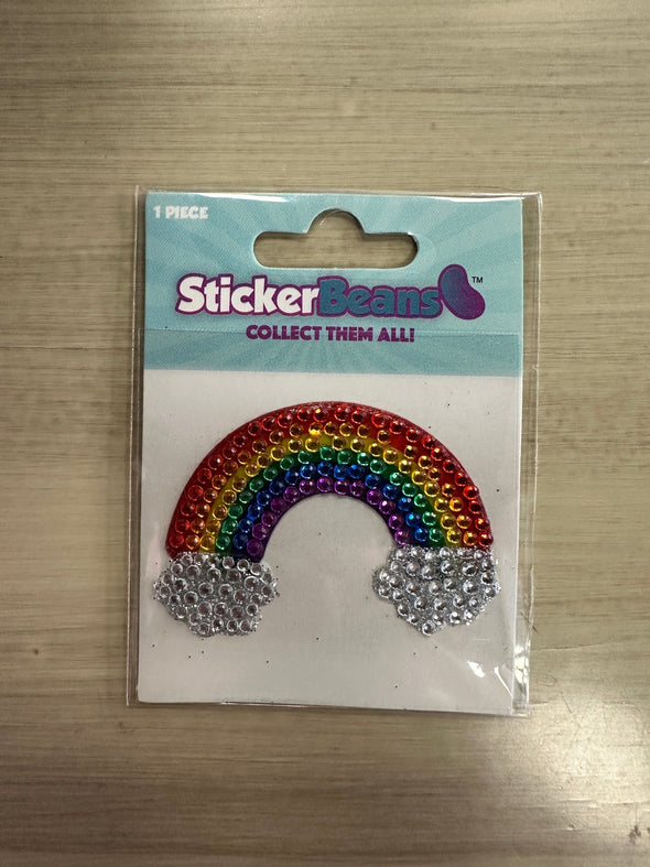 Rainbow Stickerbeans sticker | HONEYPIEKIDS