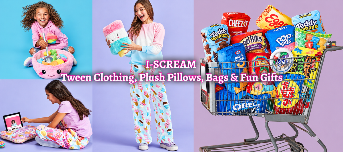 ISCREAM Kids Gifts, Plush Animals and Kids Bedroom Decor | HONEYPIEKIDS