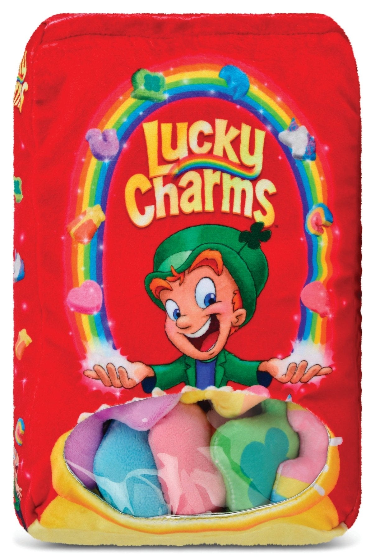 Iscream LUCKY CHARMS Cereal Plush Pillow  | HONEYPIEKIDS