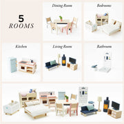 Le Toy Van Complete Doll House Furniture Set | HONEYPIEKIDS 