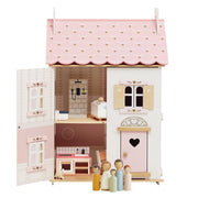 Le Toy Van Roseheart Wooden Doll House | HONEYPIEKIDS.COM | Kids Doll Houses