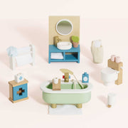 Le Toy Van Wooden Doll House Bathroom Furniture | HONEYPIEKIDS | Doll House Furniture
