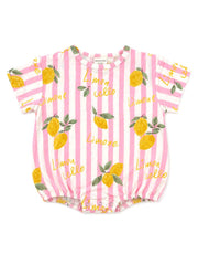Lemon Amore Baby Girls T-Shirt Bubble Romper | HONEYPIEKIDS