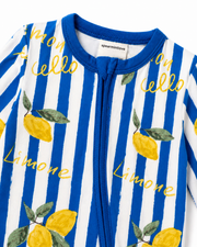Lemon Classico Baby Boys 2-Way Zip Romper | HONEYPIEKIDS